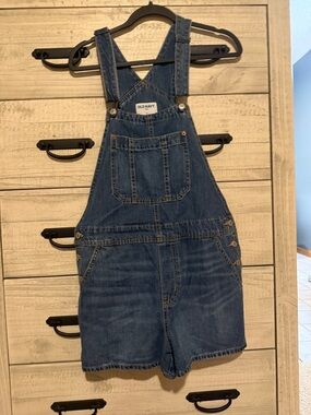Old Navy Baggy Denim Overalls- Blue